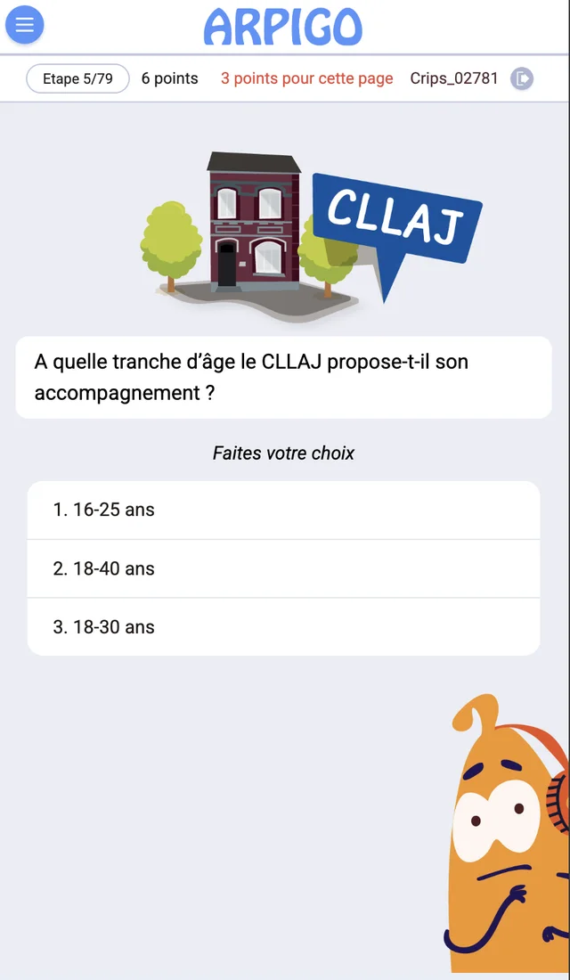 QCM du parcours ARPE