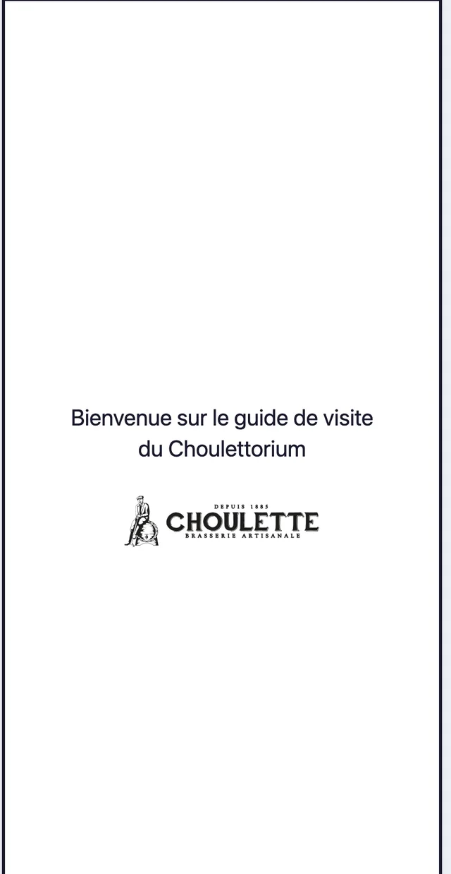 Accueil du guide de visite